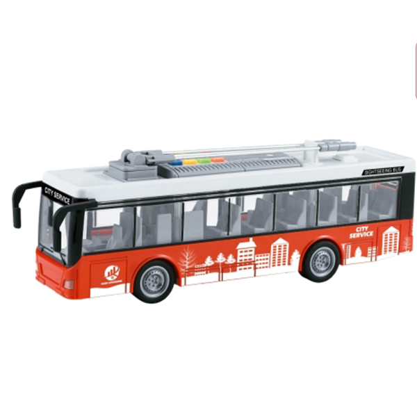 Autobus sa zvukom i svetlom crveni WY911A Weinyi 49781