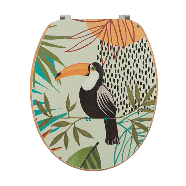 WC daska Duroplast plastika 37,5x46cm Back to Nature Tendance 4404700