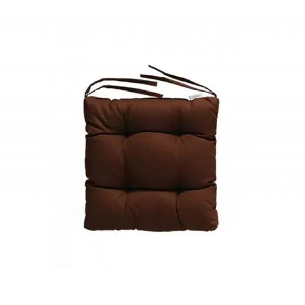 Podmetač jastuk za stolicu 40x40cm braon Lea 069993