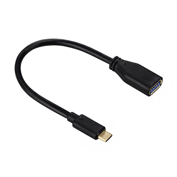 OTG kabl 0.15 m USB-C muški na USB-A ženski Hama 135712