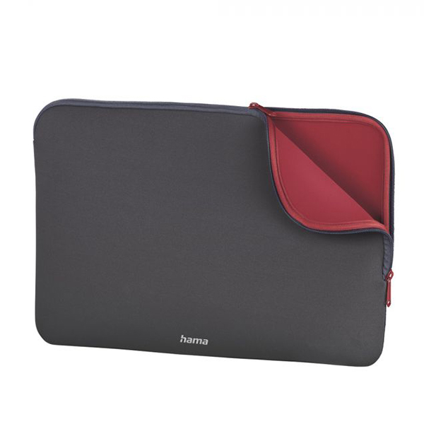 Futrola za laptop Neoprene 13,3 inča sivo-crvena Hama 216508