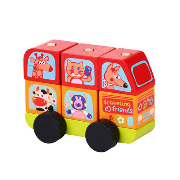 Drveni konstruktor mini bus Cubika CU13197