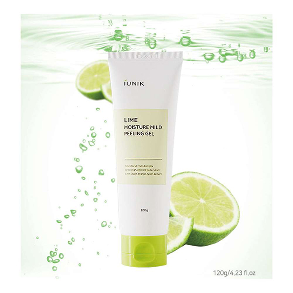 Gel za lice blagi hidrirajući piling limeta Adler Iunik IUGLIME