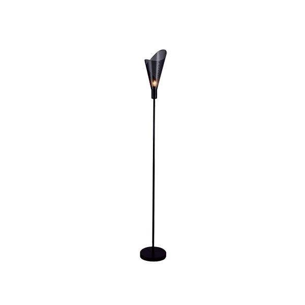 Podna lampa 1xE14 Paris Elmark 955PARIS1F/BL