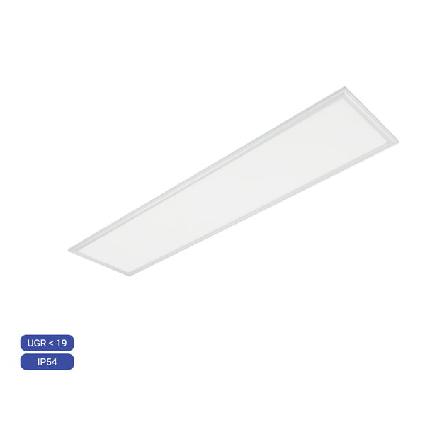 Led panel 48W 6400K 295x1195mm IP54 Elmark 92PANEL029CW54