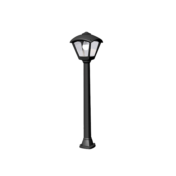 Baštenska lampa Dario 250 1xE27 8.5W IP55 Elmark 96DARIO250M/BL