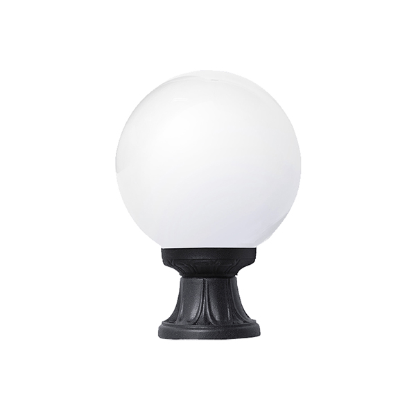 Baštenska lampa podna Disma 250 1xE27 IP55 Elmark 96DISMA250MF/BL