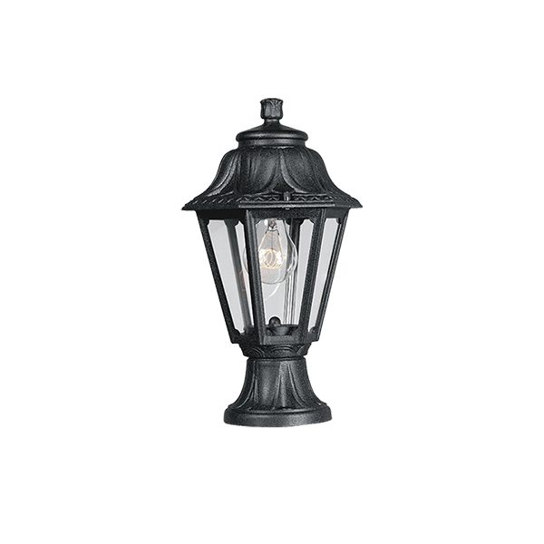 Baštenska lampa Fenjer E27 Anna 120 Elmark 96120MF/BL