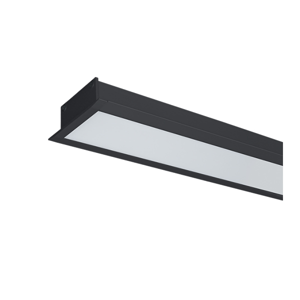 Ugradni Led profil S48 12W 6500K 600mm Elmark 99FM606512/BL