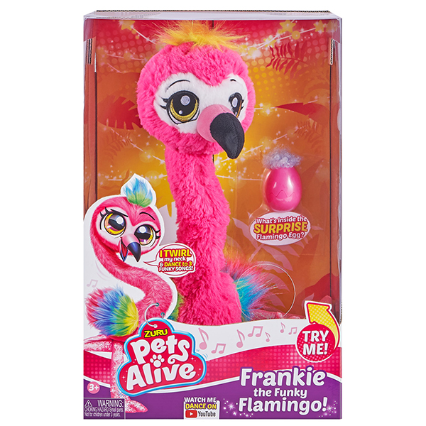 Pets Alive Frankie interaktivni flamingo Zuru 30621