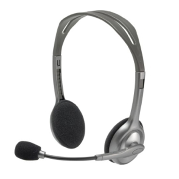 Headset slušalice sa mikrofonom žičane H110 Stereo Logitech ZVU00452