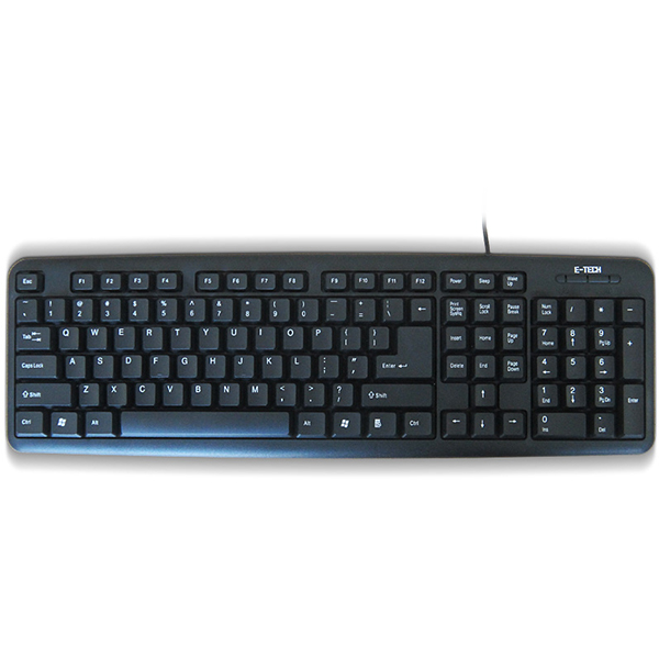 Membranska žičana tastatura usb E-5050 Etech TAS00472