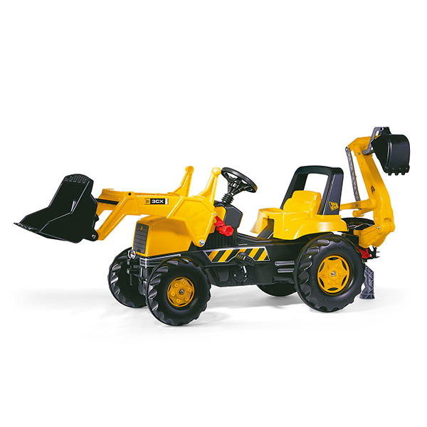 Traktor na pedale sa prednjom i zadnjom kašikom JCB Rolly Toys 812004