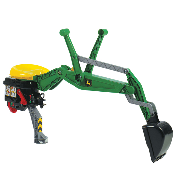 Utovarivač bager zadnji John Deer zeleni Rolly Toys 409358