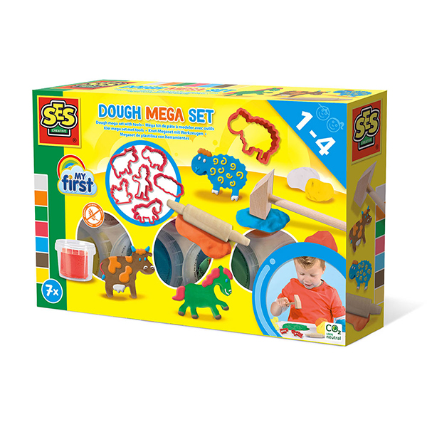 Mega plastelin set SES Creative 36059