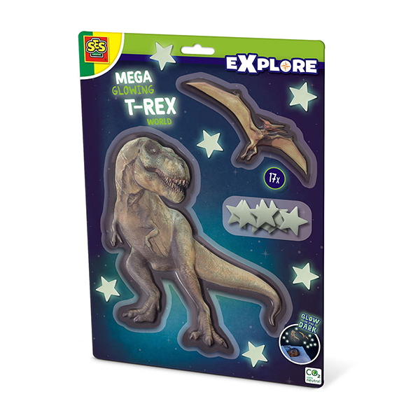 Svetleći t-rex set SES Creative 36063