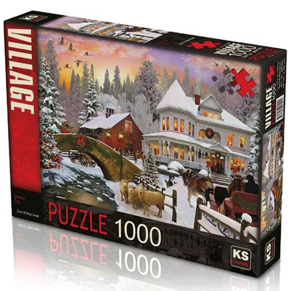 Puzzle Zimski sumrak 1000 delova 34840