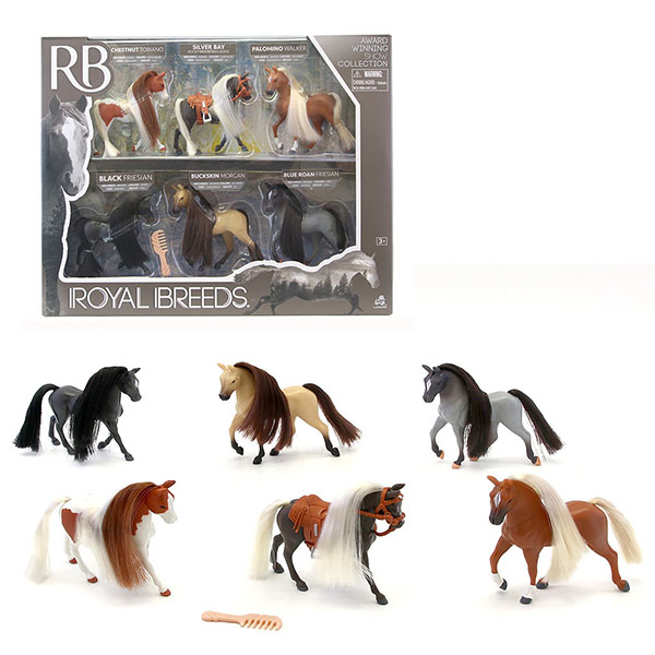Set 6 konja Royal breeds Lanard 37519