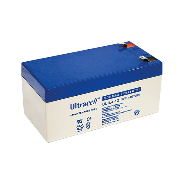 Žele akumulator Ultracell 3,4 Ah 12V/3,4-Ultracell
