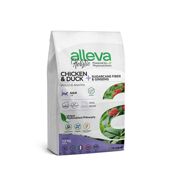 Hrana za sterilisane mačke 1,5kg Adult Holistic Alleva ALP00288H