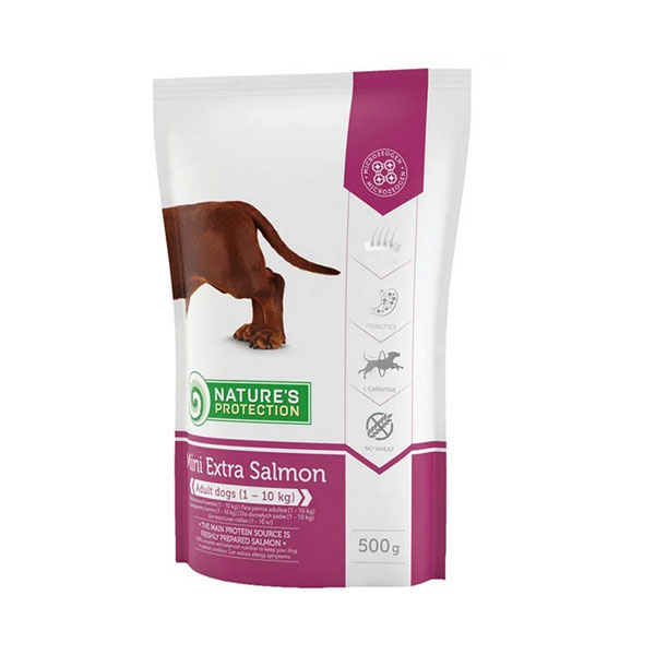 Hrana za pse 7,5kg Extra Losos Small Natures Protection NP752407