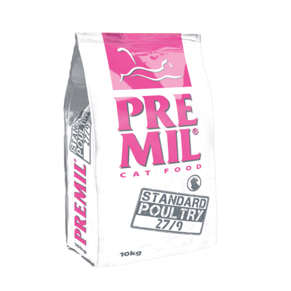 Hrana za mačke 10kg Standard Poultry 27/9 Premil Pre0056