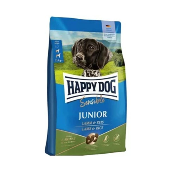 Hrana za pse Junior Sensitive Jagnjetina pirinač 4kg Happy Dog 19KROHD000207