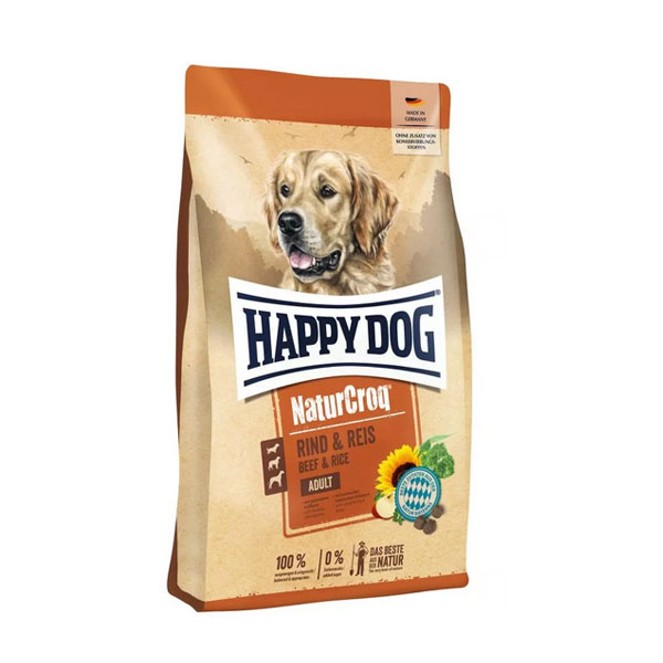 Hrana za pse Naturcroq govedina pirinač 15kg Happy Dog 19KROHD000045