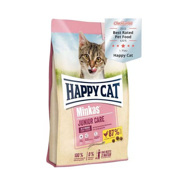 Hrana za mačke Junior Minkas 10kg Happy Cat 19KROHD000234