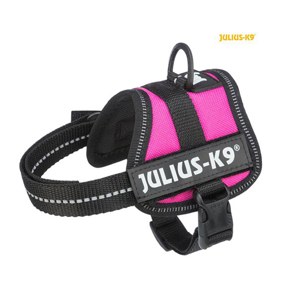 Am za pse M/0 58-76cm/40mm roze Julius K9 Trixie 150308