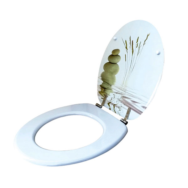 WC daska lakirani medijapan Pond DKSK656