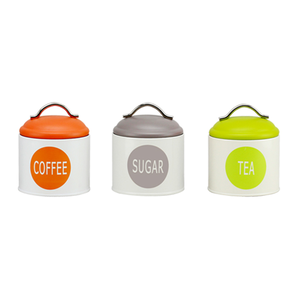 KUHINJSKI SET 3/1 KAFA,ŠEĆER, ČAJ, DESIGN EDITION Texell TDE-KS3101 
