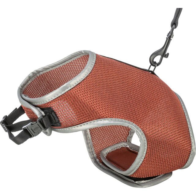 Am sa povodcem za mace 24-42cm/1.2m crveni Trixie 41899