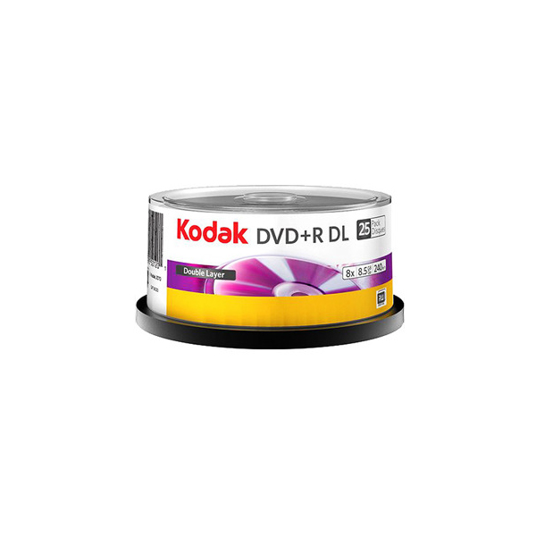 DVD+R 8.5GB DL 8x, Kodak 25 kom na štapu.6 u kutiji 3936193