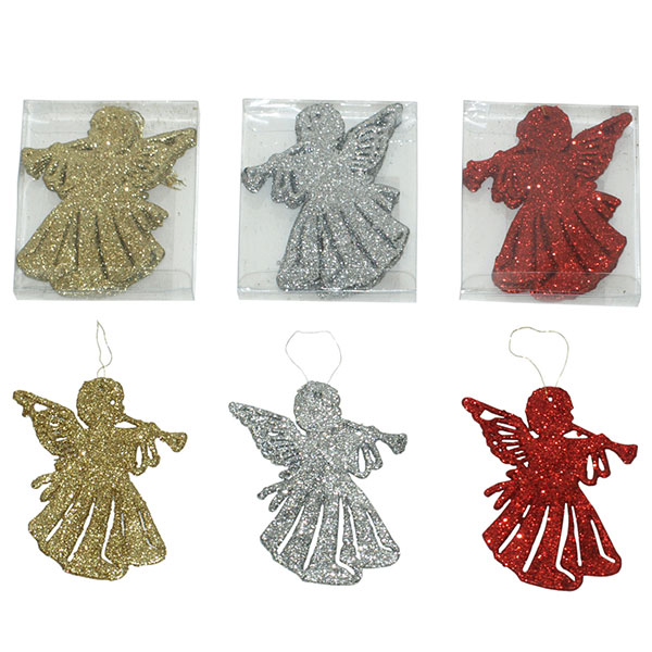 Novogodišnji i Božićni ukrasi Anđeli, 6 kom. u kutiji 41-171000