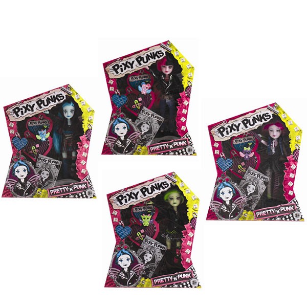 Igračke za devojčice Pixy Punk lutka sa narukvicom 44-363000