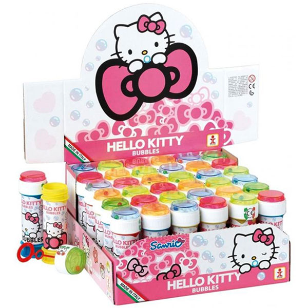 Bubbles Hello Kitty 60ml display 36pcs/29379 Volim svoj dom