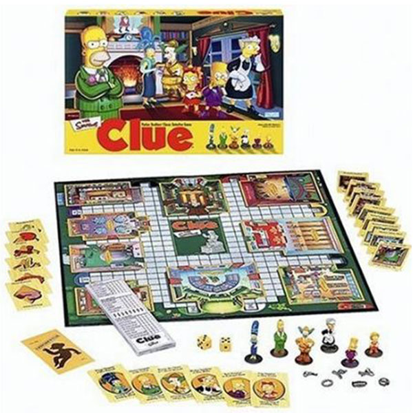 Društvena igra CLUEDO Simpsons 40766 HR Hasbro 33979 Volim svoj dom
