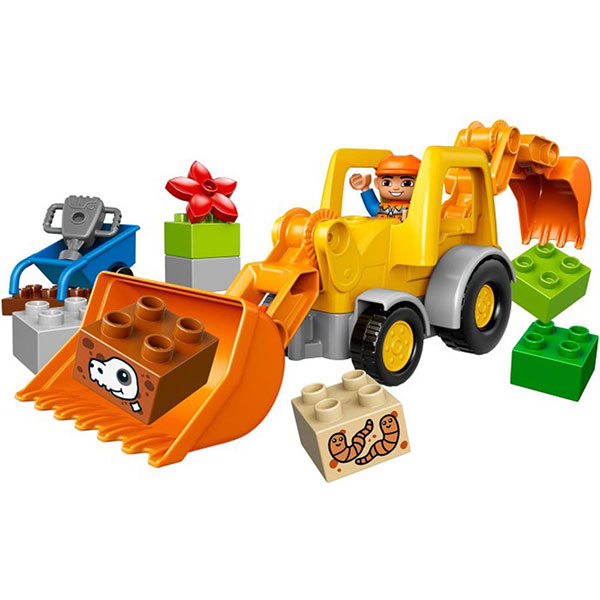 lego duplo bager
