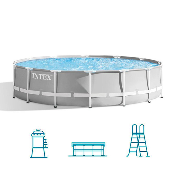 Porodični bazen za dvorište 457x107cm sa kompletnom opremom Intex 26724NP