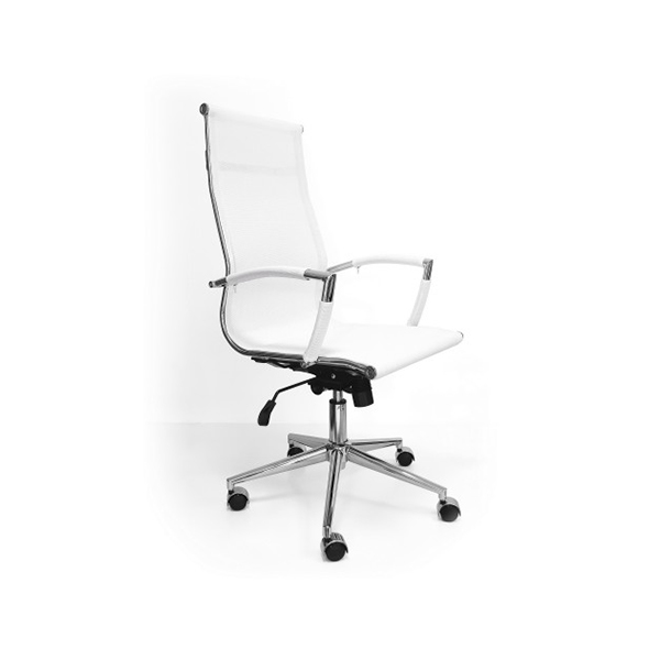 Kancelarijska stolica BOB MESH bela FA0014