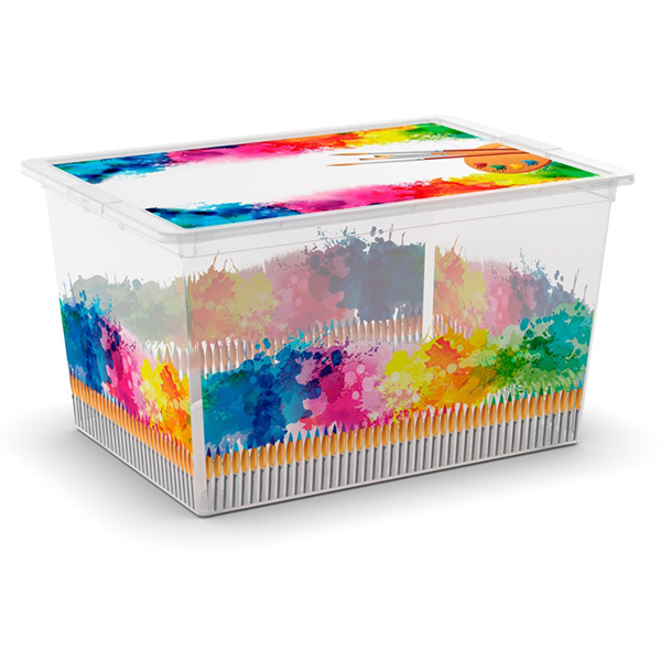Kutija za odlaganje stvari KIS C Box Colours Arty XL 50 l 3085957