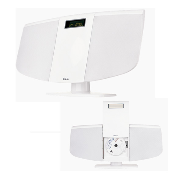 CD mikrosistem ECG xms 1111 u white