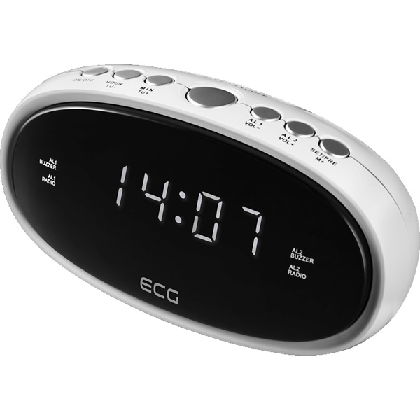 Radio alarm ECG RB 010 White 