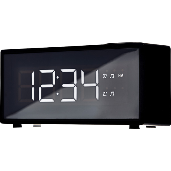 Radio budilnik ECG RB 040 Black 