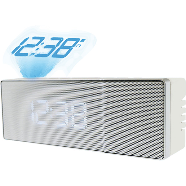 Radio sat s projektorom ECG RB 030 P White 