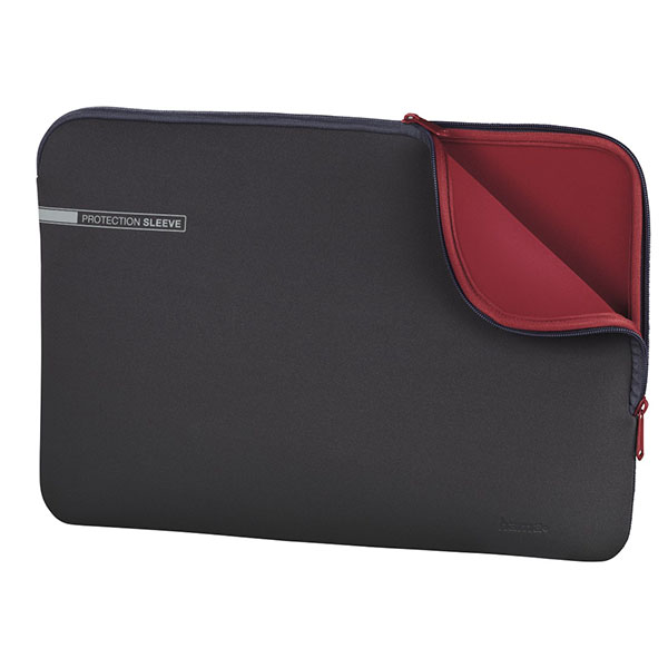 Futrola za laptop Neoprene 15.6 HAMA sivo crvena 101550
