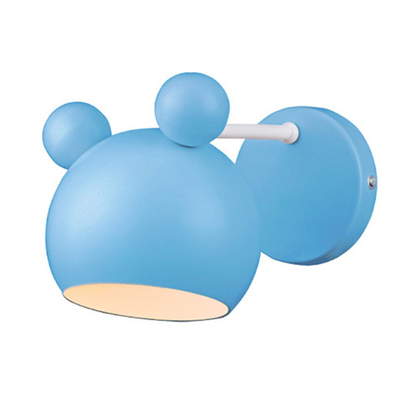 Dečija zidna lampa Mickey 1XE27 Plava 955MICKEY1W/B