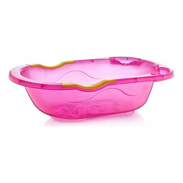 Kadica za kupanje bebe Ocean Pink Transparent BabyJem 33-10317