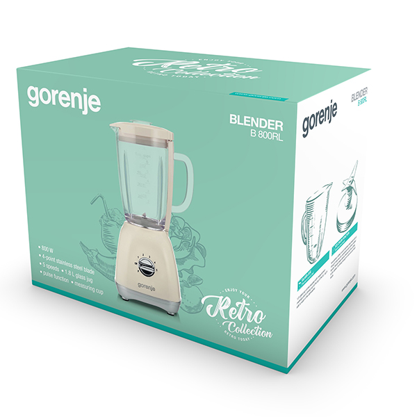Blender B 800 RL Gorenje 728255 Volim svoj dom